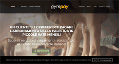 Desktop Screenshot of gympay.it